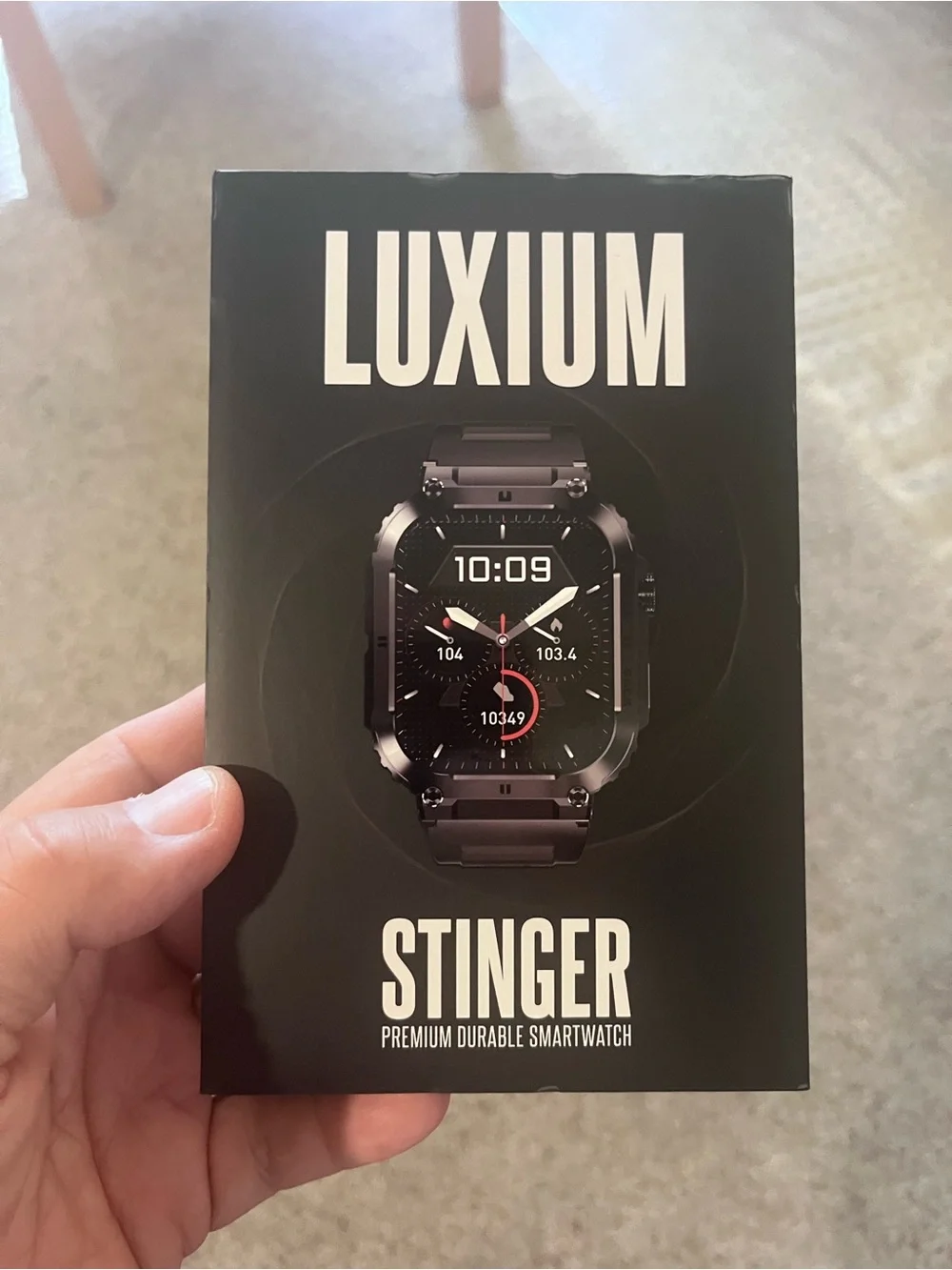 Luxium smartwatch lightly use complete set extra metal bracelet
